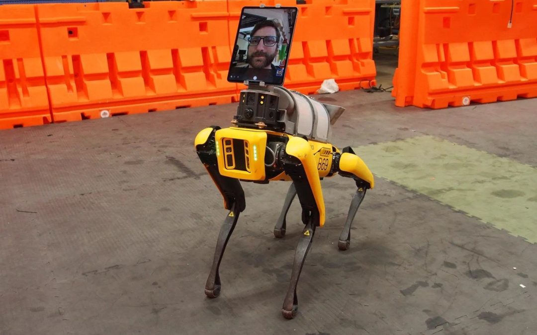 🐕 The Boston Dynamics puppy has been given a job in a hospital