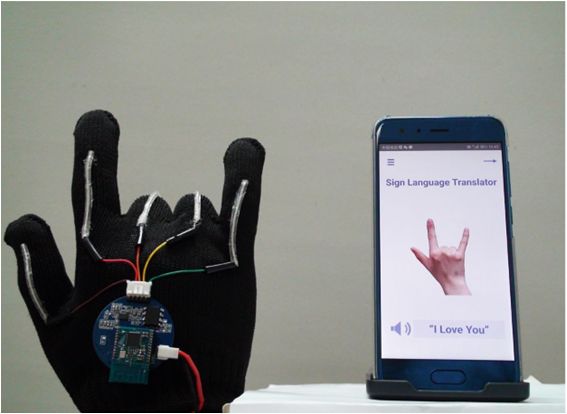 🤘 The glove that translates sign language into speech