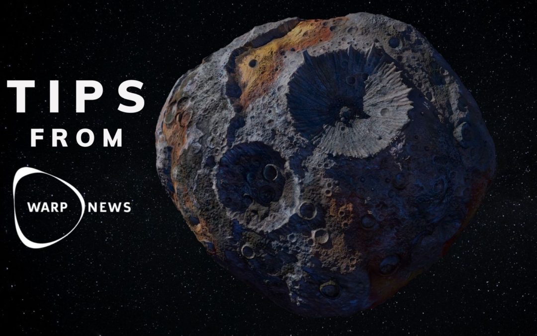 💡 Tips from Warp News: Asteroid mining, skipping school & predicting tech