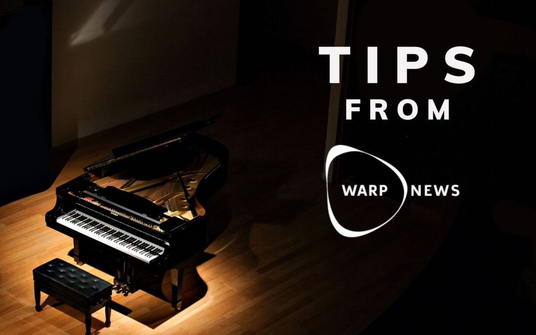 💡 Tips from Warp News: Life is non-zero & a pianist with bionic gloves