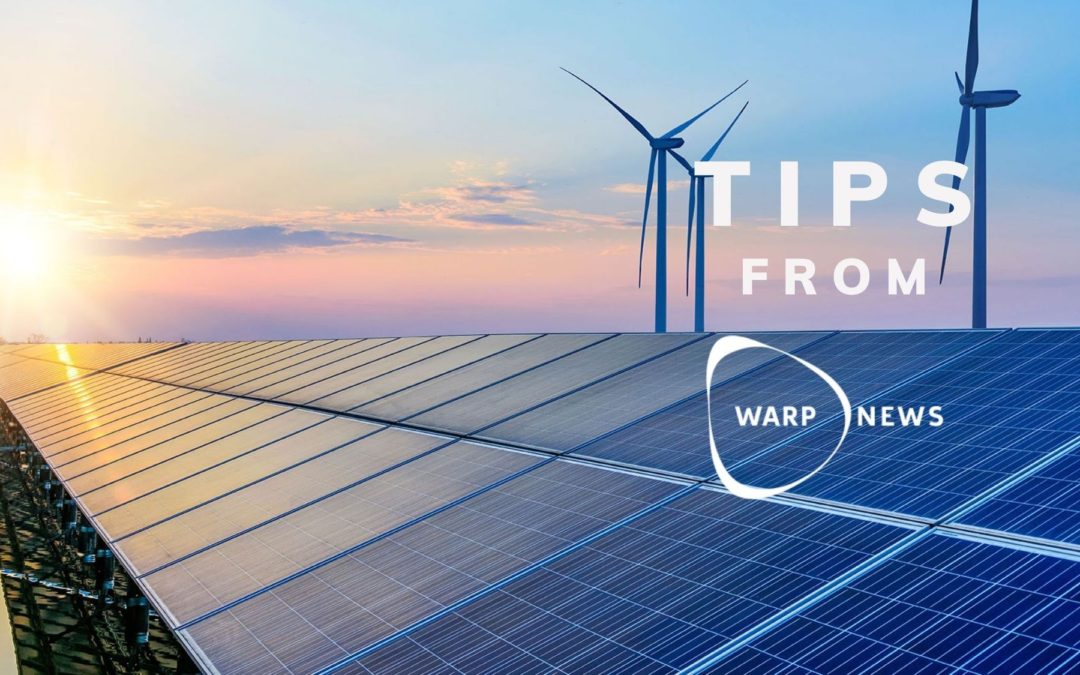 💡 Warp News Tips: Robot-dinos, our first e-book & why have renewable energy costs dropped so fast?