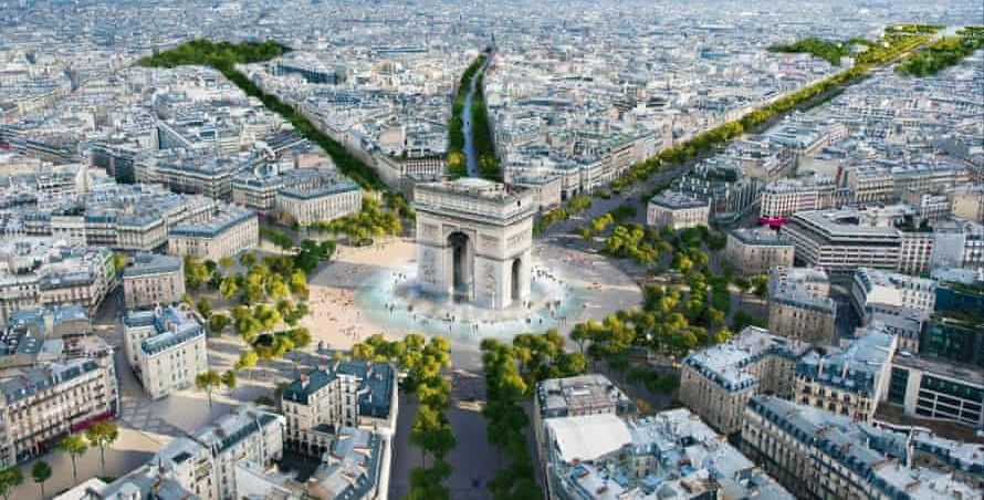 🌳 Landmarks in Paris become “greener”