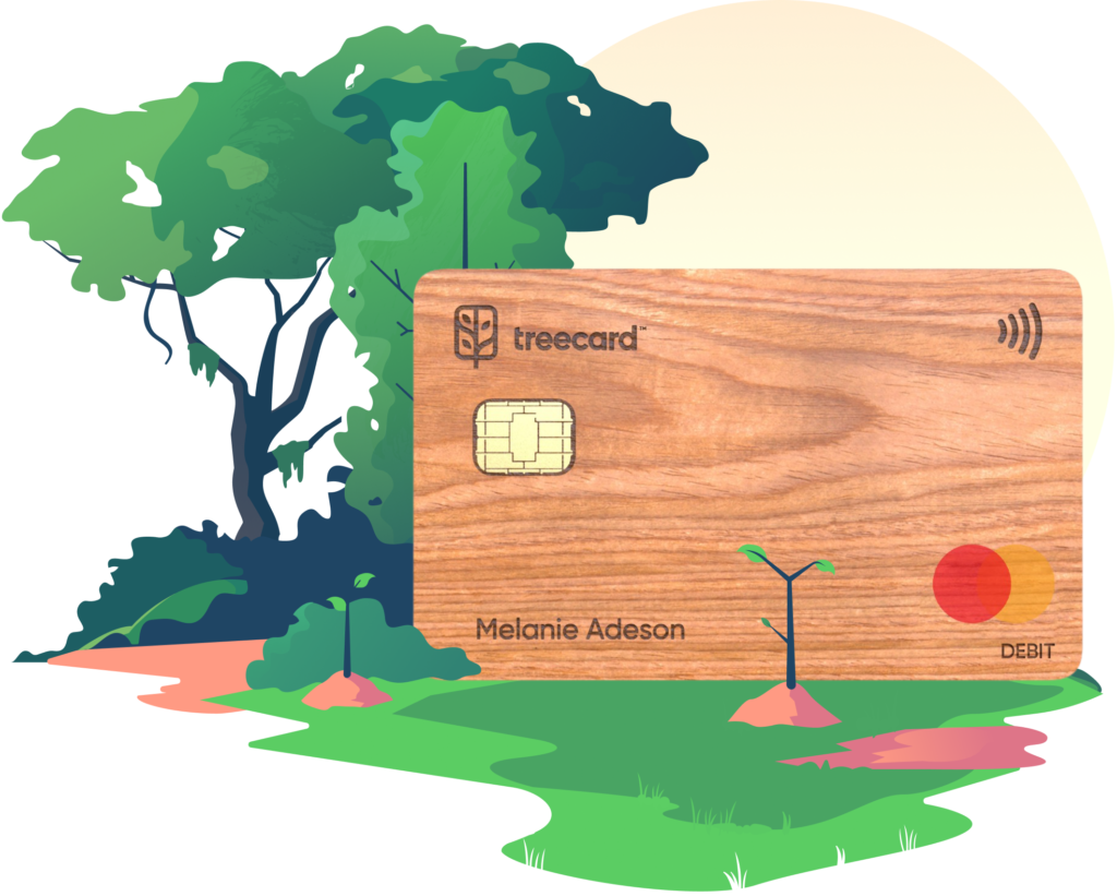 💳🌳 A debit card that helps fund reforestation projects