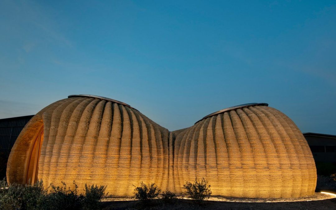 🏡 The first 3D-printed house made from soil