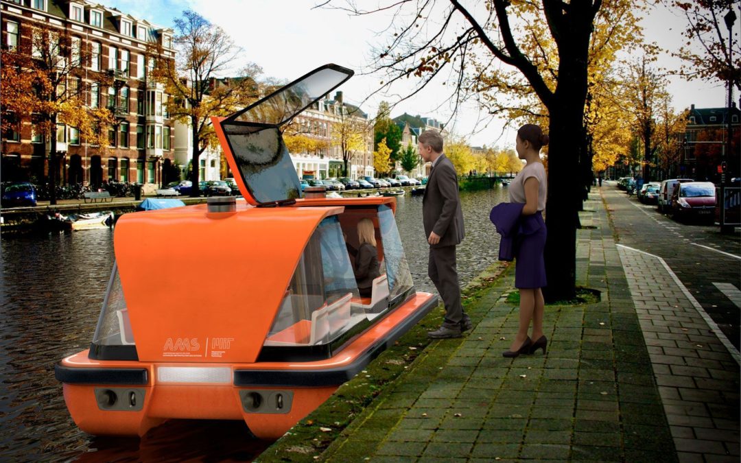 🛥 Self-driving boats are being tested in Amsterdam canals