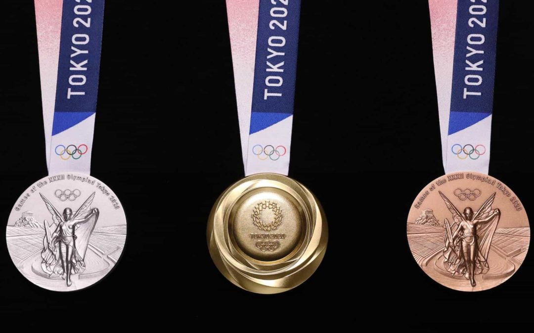 🥇 Did you know that the Olympic medals are made of metal from recycled consumer electronics?