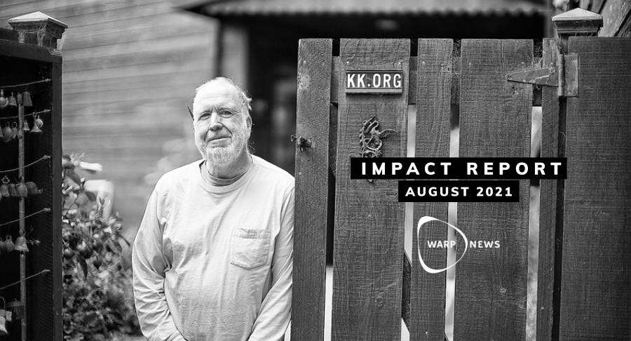📝 Warp News Impact Report – August 2021