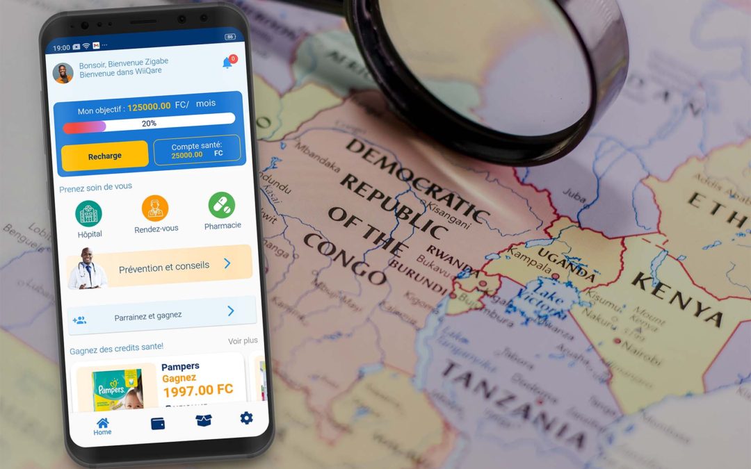 📱 App gives easy access to healthcare services in the DRC