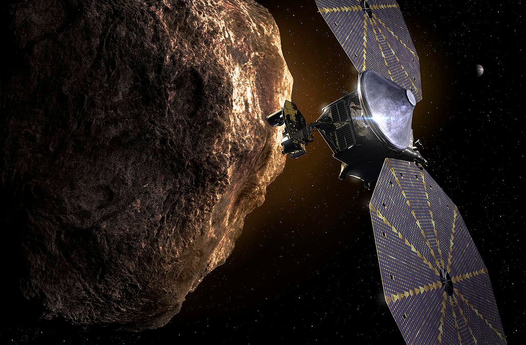 🛰Capsule Lucy to investigate Trojan Asteroids