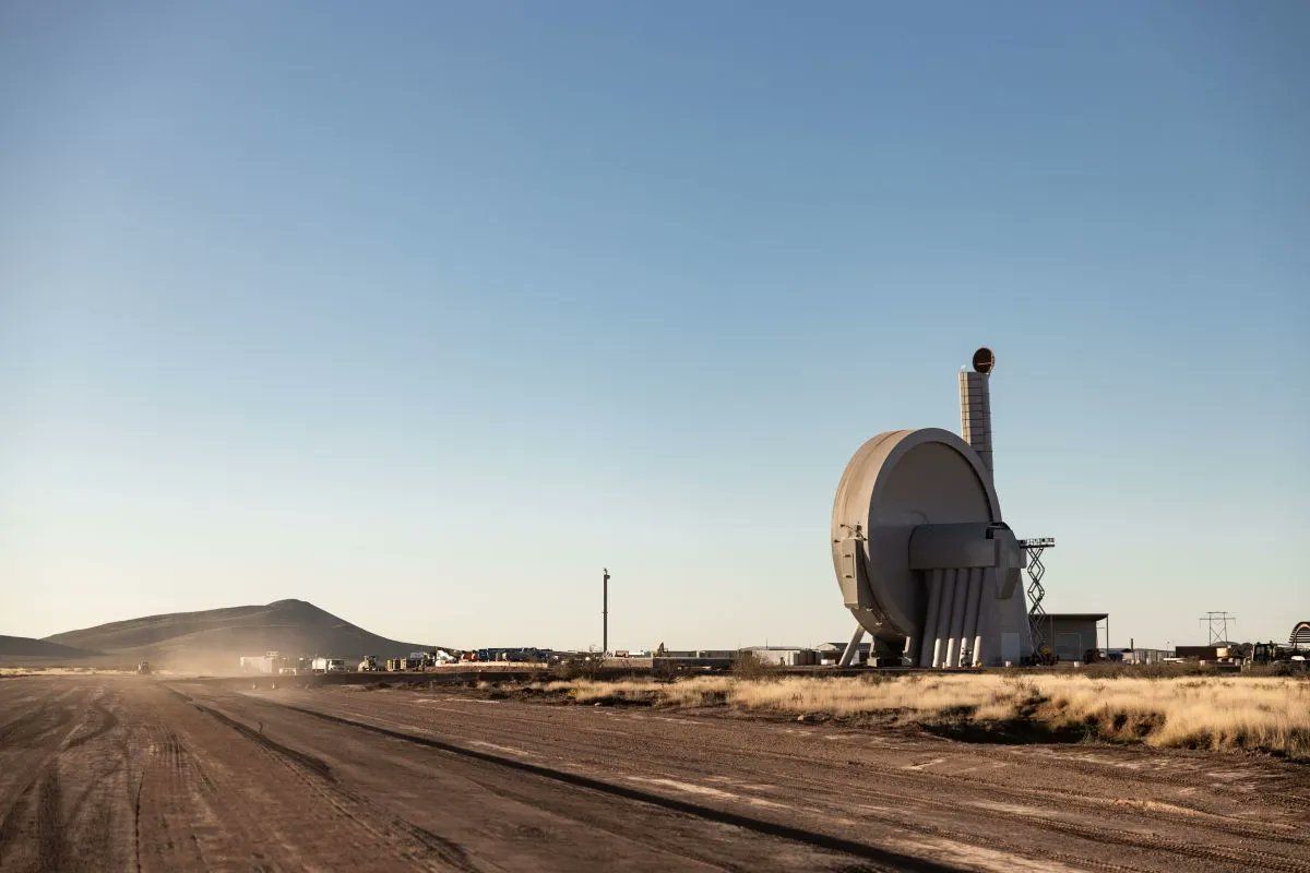 🚀 SpinLaunch performed a test of rocket-free launch method