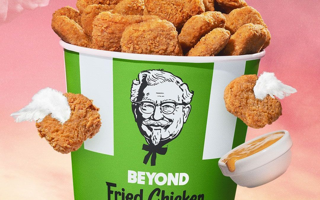 🍗 KFC starts selling vegan alternatives to chicken