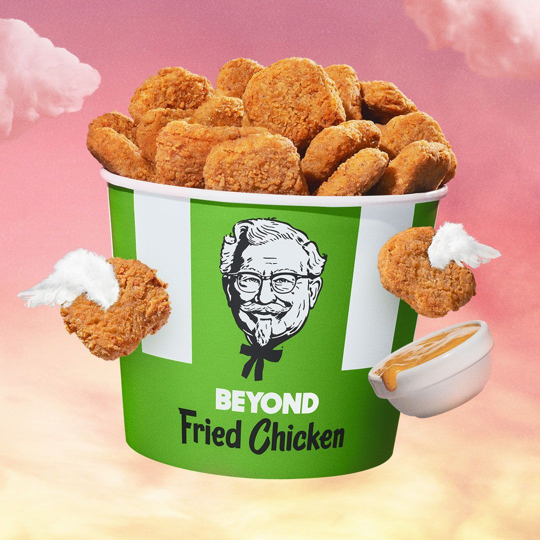 🍗 KFC starts selling vegan alternatives to chicken