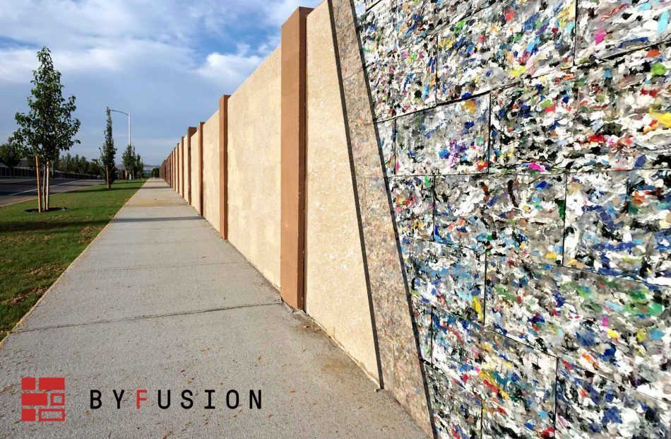 ♻️ Recyclable plastic turns into building blocks