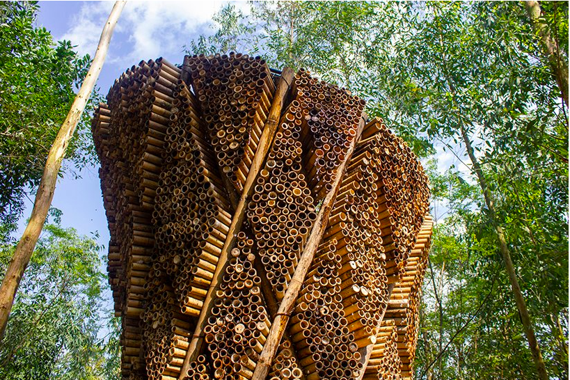 🧊 Green alternative to air conditioning: cooling bamboo system