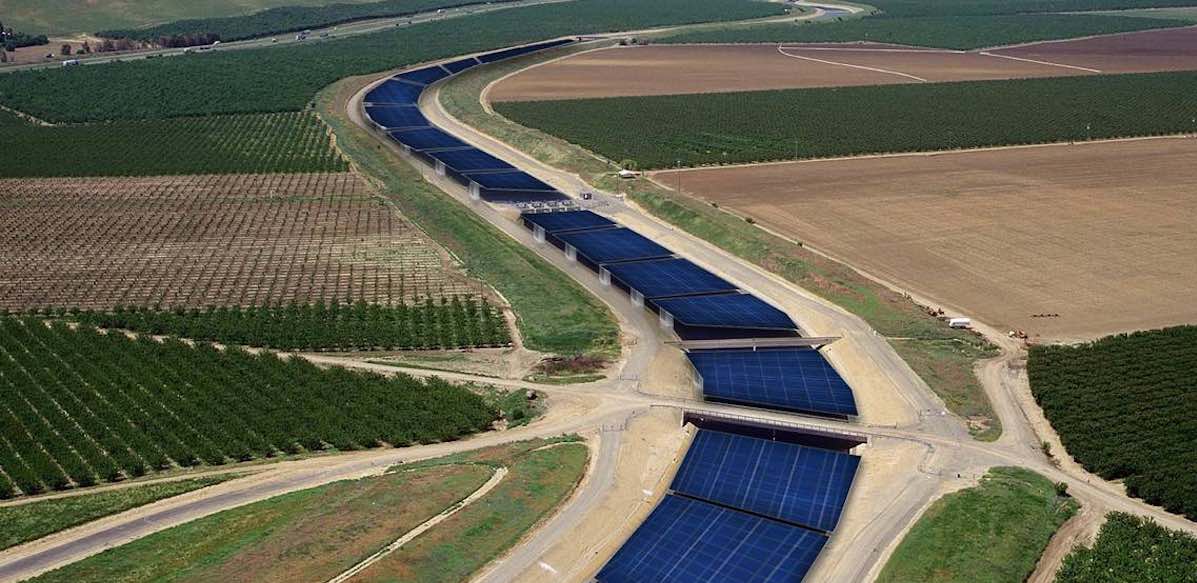 ☀️ California Begins Covering Canals with Solar Panels to Fight Drought