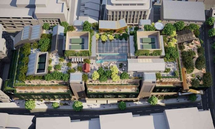 🌳 Spectacular rooftop forest planned for an old Courthouse in London